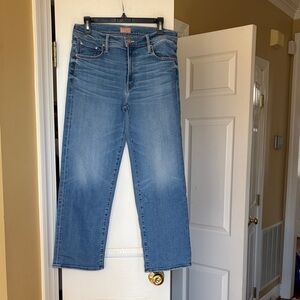 MOTHER Men’s Light Blue Straight Jeans